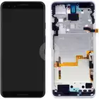 LCD Touchscreen (excl adhesive) - White, Google Pixel 3