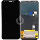 LCD Touchscreen (excl adhesive) - Black, Google Pixel 3A XL