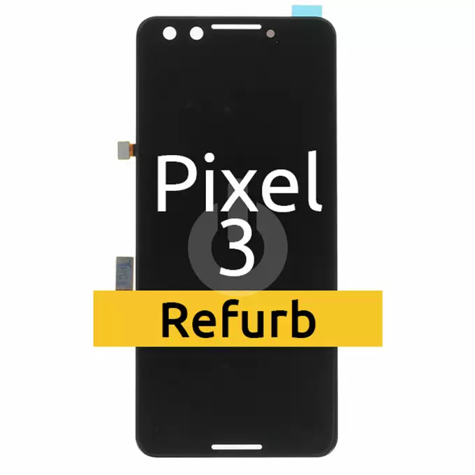 LCD Touchscreen excl. frame (Refurb) for model Google Pixel 3