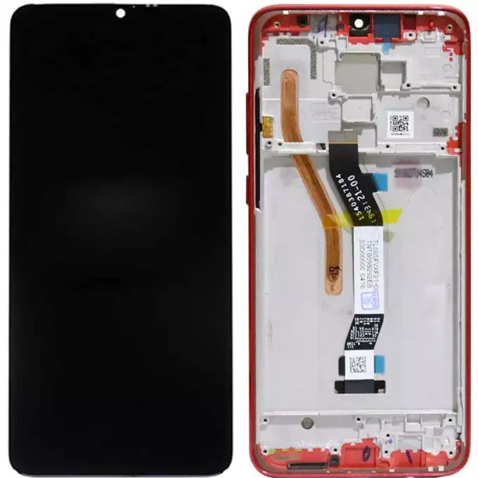 LCD Touchscreen - Orange, Xiaomi Redmi Note 8 Pro