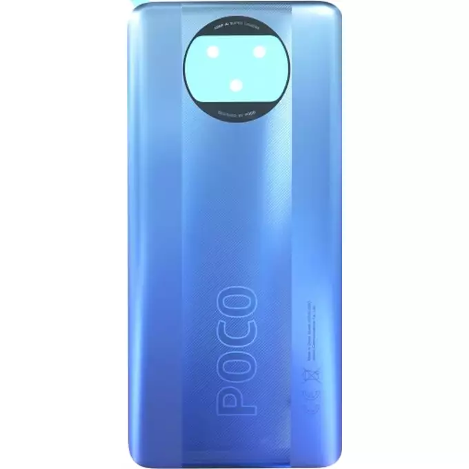 Klapka baterii do Xiaomi Poco X3 Pro - niebieska