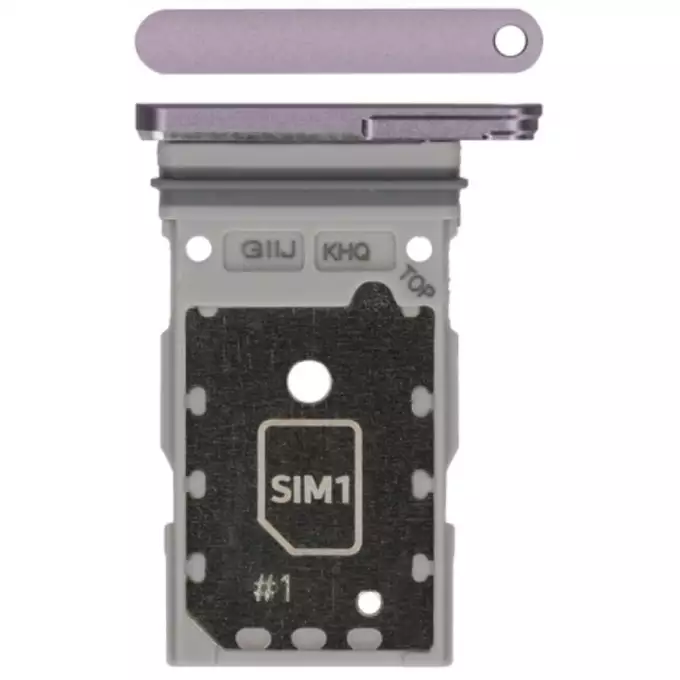 Szufladka karty SIM do Samsung Galaxy S21 FE 5G SM-G990 - fioletowa