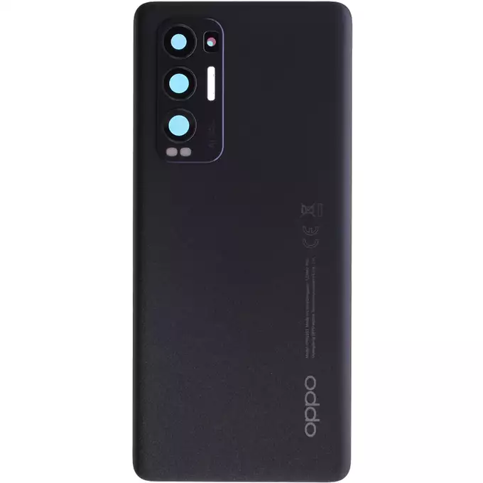 Klapka baterii do Oppo Find X3 Neo / Reno 5 Pro - czarna