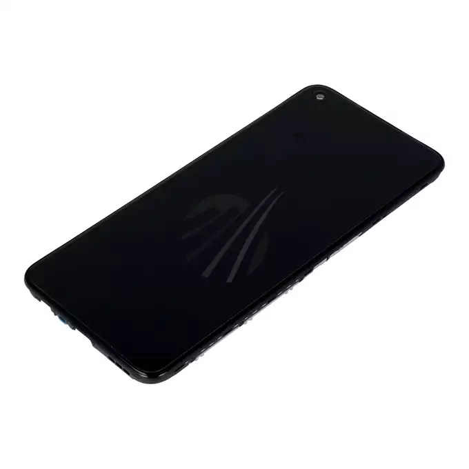 LCD Touchscreen incl. frame - Black, for model Oppo A73 5G / Oppo A72 5G / Oppo A72N 5G