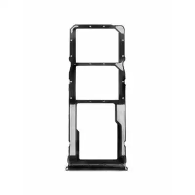 Sim Tray - Black, Xiaomi Redmi Note 9