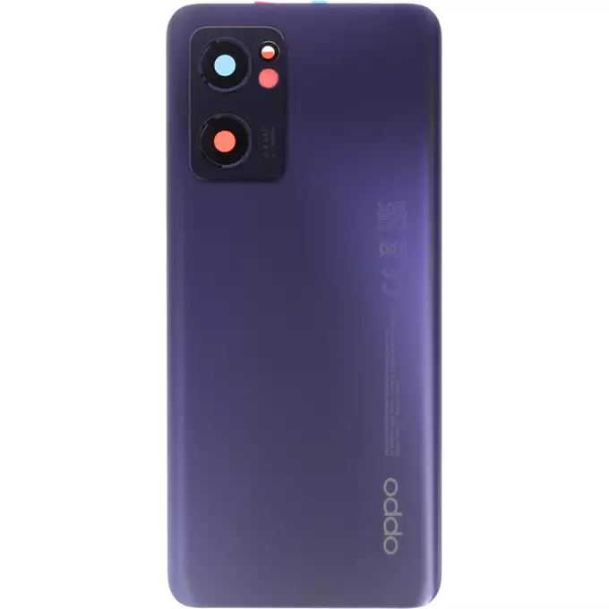 Klapka baterii do Oppo Reno 7 5G / Find X5 Lite - czarna