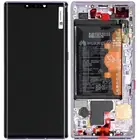 Wyświetlacz + bateria do Huawei Mate 30 Pro - srebrny