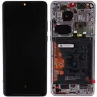 Wyświetlacz i bateria do Huawei P50 Pro - biały