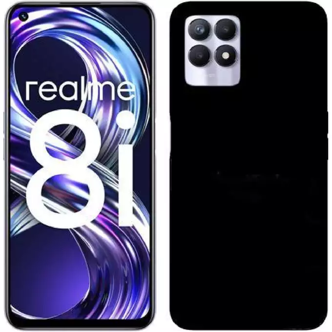 Klapka baterii do Realme 8i - czarna