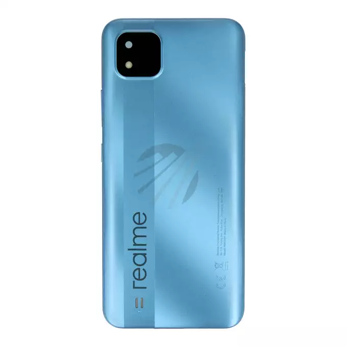 Klapka baterii do Realme C11 (2021) - niebieska