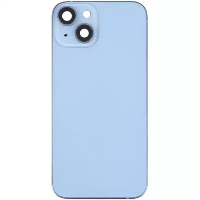 Klapka baterii do iPhone 14 (bez logo) - niebieska
