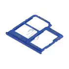 Szufladka karty SIM i SD do Samsung Galaxy A31 SM-A315 - niebieska