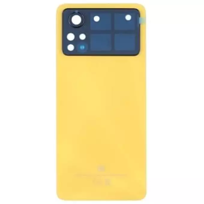 Klapka baterii do Xiaomi Poco X4 Pro 5G - żółta