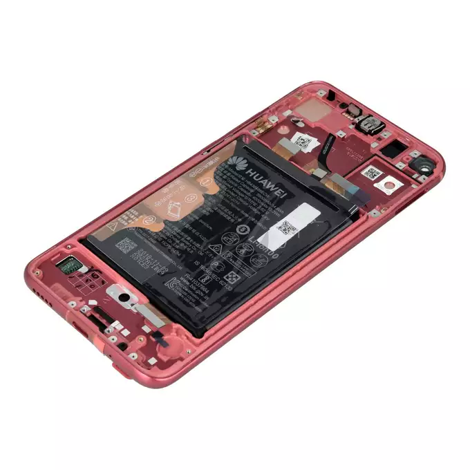 Wyświetlacz + bateria do Huawei Honor View 20 - czerwony