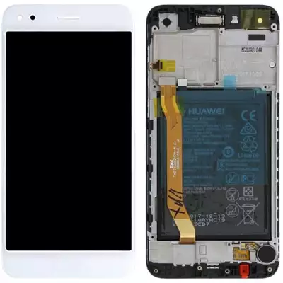 Wyświetlacz + bateria do Huawei Y6 Pro (2017) - biały