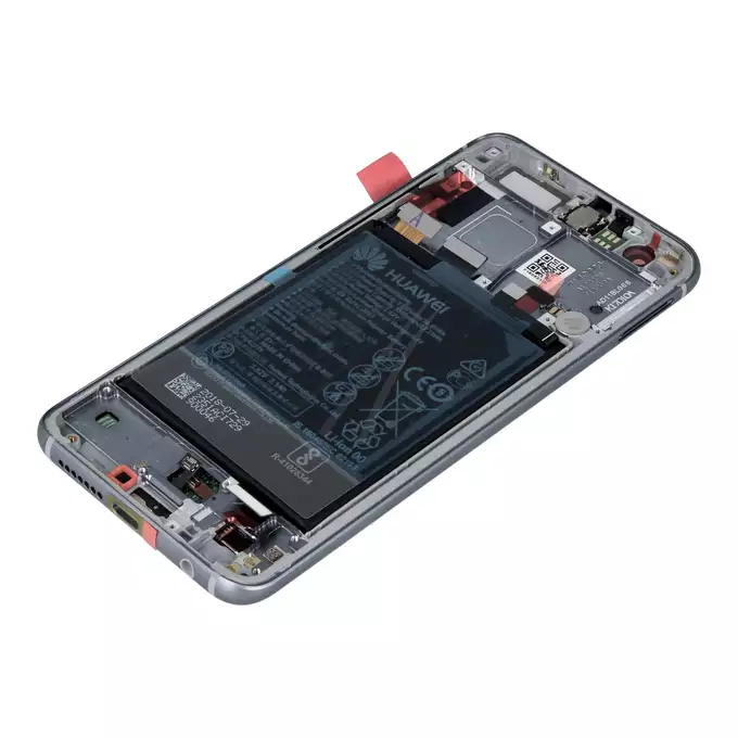 Wyświetlacz z baterią do Huawei Honor 9 - srebrny