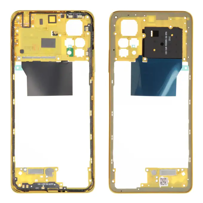 Korpus do Xiaomi Poco X4 Pro 5G - żółty