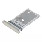 Szufladka karty SIM do Samsung Galaxy S23 Ultra 5G S918 - kremowa