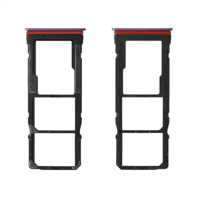 Szufladka karty SIM do Xiaomi Redmi Note 9T - fioletowa