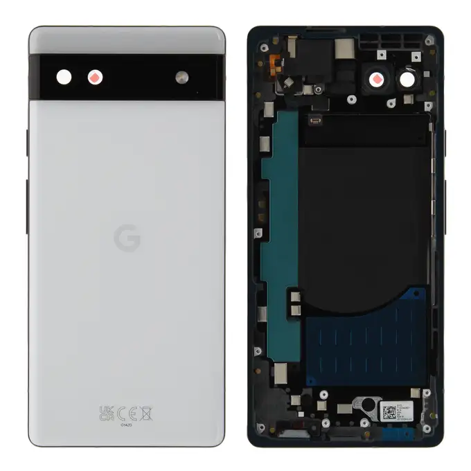 Klapka baterii do Google Pixel 6A - chalk