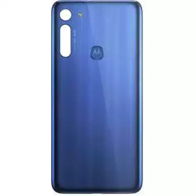 Klapka baterii do Motorola G8 - niebieska