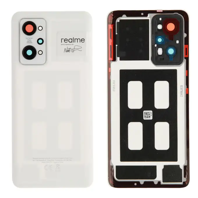 Klapka baterii do Realme GT2 - paper white