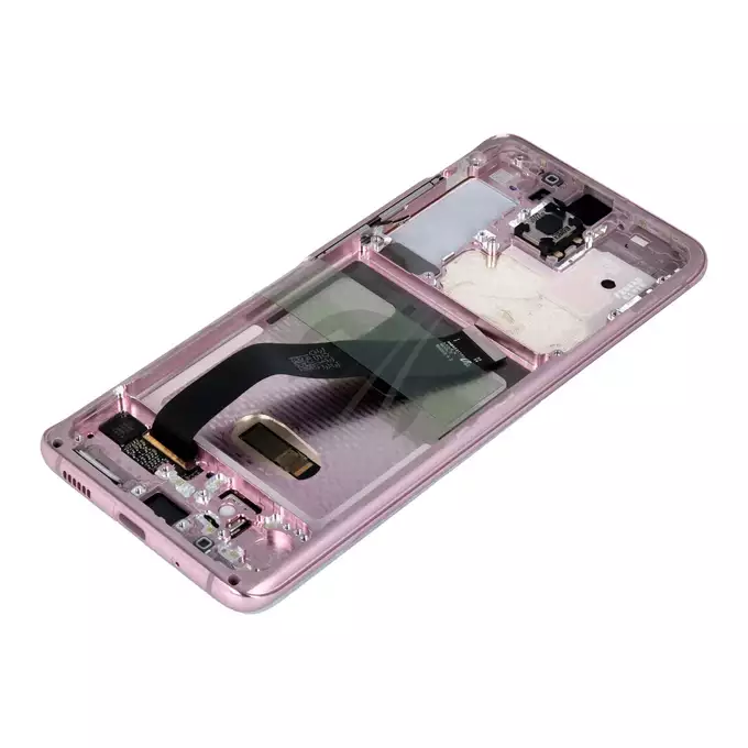 Wyświetlacz do Samsung Galaxy S20 SM-G980 / S20 5G SM-G981 (bez kamery) - różowy