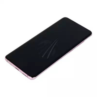 Wyświetlacz do Samsung Galaxy S20 SM-G980 / S20 5G SM-G981 (bez kamery) - różowy
