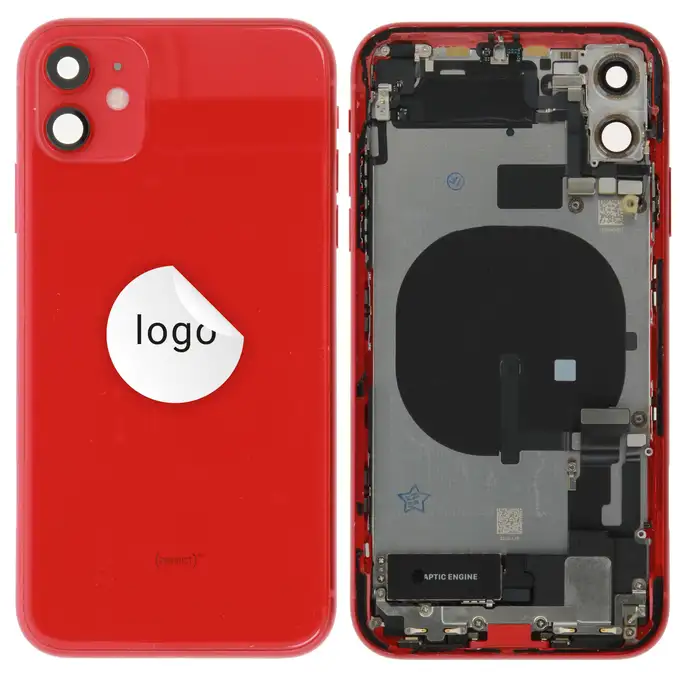 Klapka baterii do iPhone 11 - czerwona (pulled)