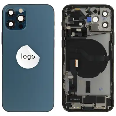 Klapka baterii do iPhone 12 Pro - niebieska (Pulled)