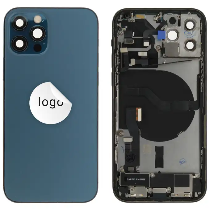 Klapka baterii do iPhone 12 Pro - niebieska (Pulled)