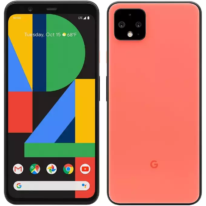 Wyświetlacz do Google Pixel 4XL - pomarańczowy