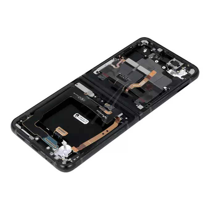 Wyświetlacz do Samsung Galaxy Z Flip 3 5G SM-F711 (bez kamery) - czarny