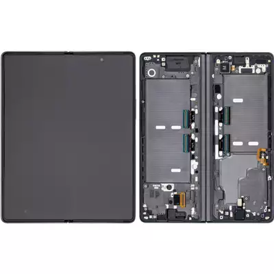 Wyświetlacz do Samsung Galaxy Z Fold 2 5G SM-F916 - czarny (srebrny zawias)