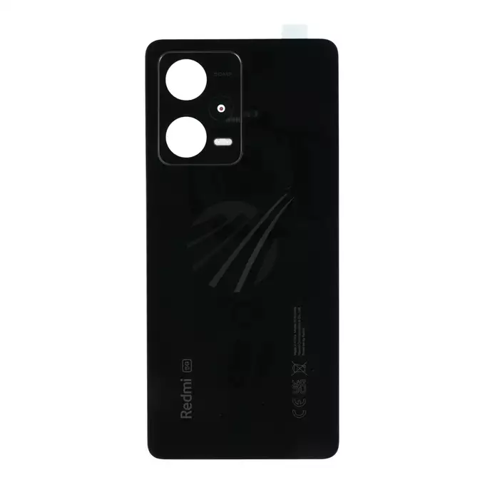 Klapka baterii do Xiaomi Redmi Note 12 Pro 5G - czarna