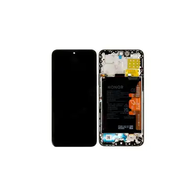 Wyświetlacz + bateria do Huawei Honor X8A - srebrny