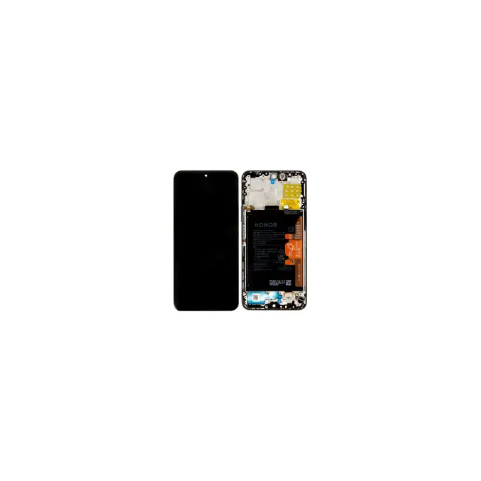Wyświetlacz + bateria do Huawei Honor X8A - srebrny