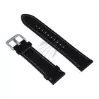 PASEK SAMSUNG WATCH 3 41mm |SM-R850| (S/M) SKÓRA CZARNY OEM