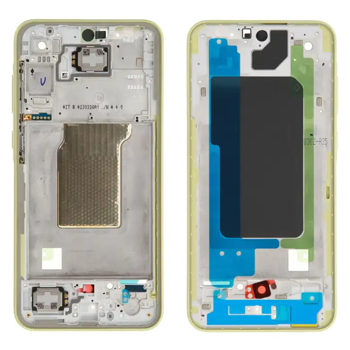 Ramka wyświetlacza do Samsung Galaxy A35 5G A356 - żółta