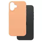 Etui CARE by PanzerGlass Fashion iPhone 16 Plus brzoskwiniowy MagSafe