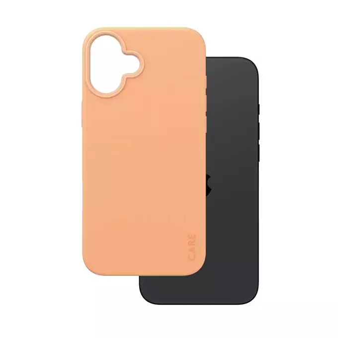 Etui CARE by PanzerGlass Fashion iPhone 16 Plus brzoskwiniowy MagSafe