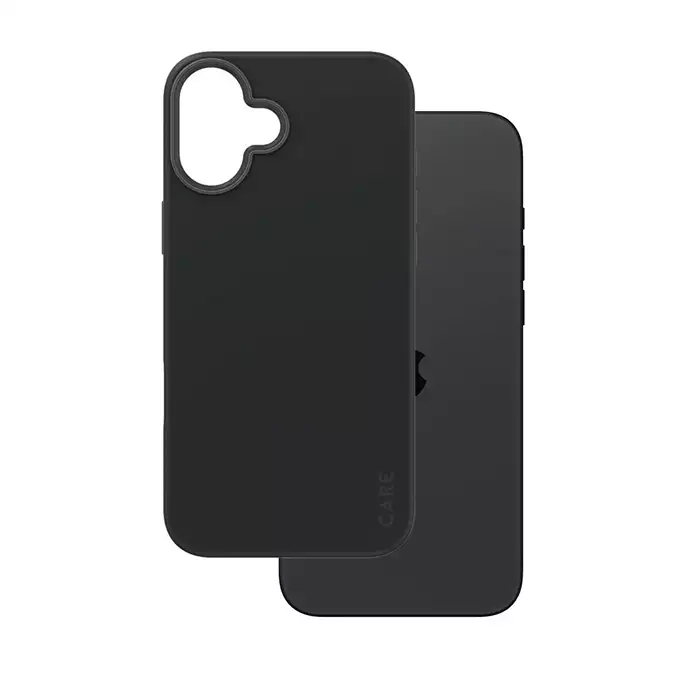 Etui CARE by PanzerGlass Fashion iPhone 16 Plus czarny MagSafe