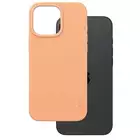 Etui CARE by PanzerGlass Fashion iPhone 16 Pro Max brzoskwiniowy MagSafe