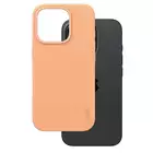Etui CARE by PanzerGlass Fashion iPhone 16 Pro brzoskwiniowy MagSafe