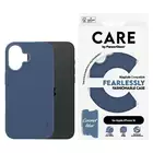 Etui CARE by PanzerGlass Fashion iPhone 16 niebieski MagSafe
