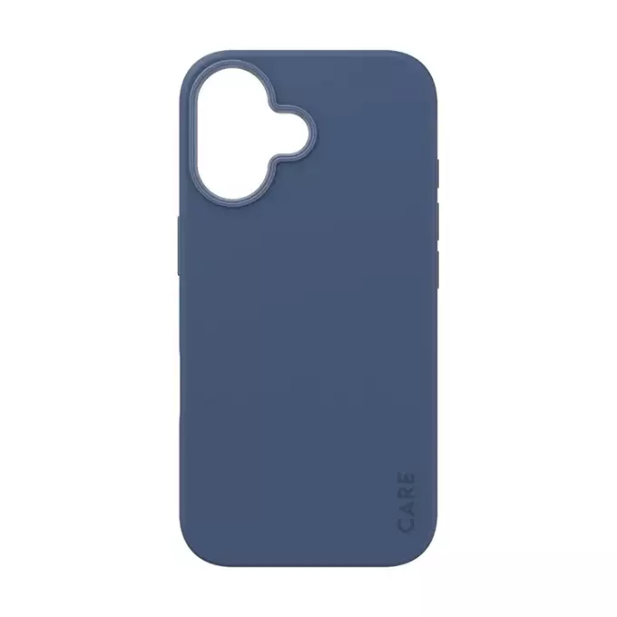 Etui CARE by PanzerGlass Fashion iPhone 16 niebieski MagSafe