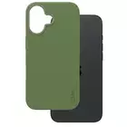 Etui CARE by PanzerGlass Fashion iPhone 16 zielony MagSafe