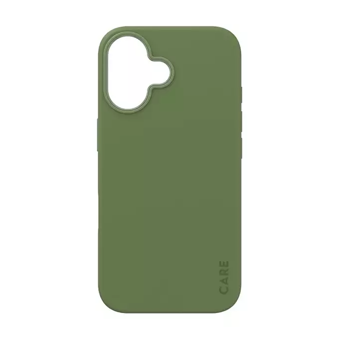 Etui CARE by PanzerGlass Fashion iPhone 16 zielony MagSafe
