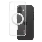Etui CARE by PanzerGlass Feature Kickstand iPhone 16 Plus srebrny MagSafe