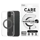 Etui CARE by PanzerGlass Feature Kickstand iPhone 16 czarny MagSafe